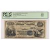 Image 1 : 1882 $10.00 NATIONAL NOTE, BANK OF MONTANA, HELENA MT. #5671, PCGS-15