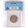Image 1 : 1923 S STANDING LIBERTY QUARTER ANACS VF 20 NICE