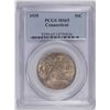 Image 1 : 1935 CONNECTICUT HALF DOLLAR PCGS MS 65 GEM