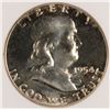 Image 2 : 1954 FRANKLIN HALF DOLLAR, ANACS PROOF 64