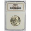 Image 1 : 1941 WALKING LIBERTY HALF DOLLAR, NGC MS-66  SUPERB