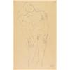 Image 1 : PROPERTY FROM AN AMERICAN PRIVATE COLLECTION GUSTAV KLIMT (1862-1918) Liegender Halbakt (reclinin...