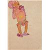 Image 1 : PROPERTY FROM AN AMERICAN PRIVATE COLLECTION EGON SCHIELE (1890-1918) Neugeborener (newborn) init...