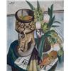 Image 1 : property of a new york private collection MAX BECKMANN (1884-1950) Stilleben mit Negerplastik sig...