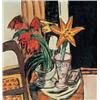 Image 1 : PROPERTY FROM A PRIVATE AMERICAN COLLECTION MAX BECKMANN (1884-1950) Rote Tulpen und feuerlilien ...