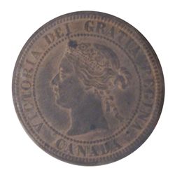 Cent 1876H ICCS MS-64; Red. A small unnique dark spot at top front of the crown on this otherwise ne