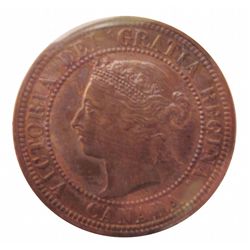 Cent 1882H ICCS MS-63; Obverse 2, Red & Brown.