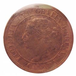 Cent 1888 ICCS MS-63; Red & Brown.