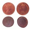 Image 1 : Cent 1946 ICCS MS-64; Red, cent 1949 ICCS VF-20; A To Denticle, cent 1964 CCCS MS-64; Red x 2. Lot o