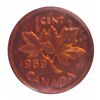 Image 2 : Cent 1959 ICCS PL-67; Red, Heavy Cameo.