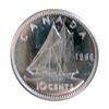 Image 2 : 10 cents 1966 in ICCS PL-66; Heavy Cameo.