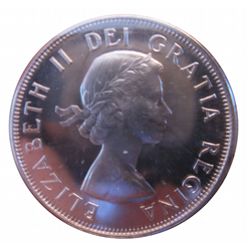 50 cents 1959 ICCS PL-66; Heavy Cameo.