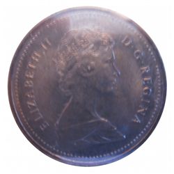 50 cents 1982 ICCS MS-65; Small Beads, Type 2.