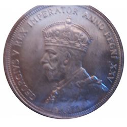 Silver dollar 1935 ICCS MS-65.