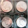 Image 1 : Silver dollar 1949 in MS-64. Lot of 4 coins.