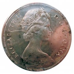 Silver dollar 1967 ICCS MS-64.
