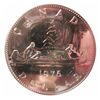 Image 2 : Nickel Dollar 1976 CCCS UNC-67; Nickel, Double 1976, Voyageur.