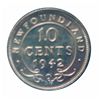 Image 2 : Newfoundland 10 cents 1942C ICCS MS-62.