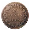 Image 2 : Newfoundland 20 cents 1885 ICCS F-15.