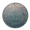 Image 2 : Newfoundland 20 cents 1899 ICCS VF-20; Large 9's.