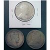 Image 1 : Newfoundland 50 cents 1904H in VF-30; Cleaned, 1908 in VF-30 & 1909 in F-15. Lot of 3 coins.