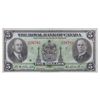 Image 1 : Royal Bank of Canada; 5 Dollars 1935 Charlton #630-18-02,  serial 226783 CCCS VF-30, small signature