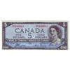 Image 1 : Bank of Canada; 5 dollars 1954 Devil's Face BC-31a CCCS UNC-60 B/C0444963.