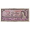 Image 1 : Bank of Canada; 10 dollars 1954 Devil's Face BC-32a in Fine A/D0259058.