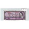 Image 1 : Bank of Canada; 10 dollars 1954 Devil's Face BC-32a in Extra-Fine C/D1056275.
