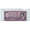 Image 1 : Bank of Canada; 10 dollars 1954 Devil's Face BC-32b F/D5222270 in Very-Fine.