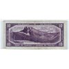Image 2 : Bank of Canada; 10 dollars 1954 Devil's Face BC-32b F/D5222270 in Very-Fine.