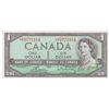 Image 1 : Bank of Canada; 1 dollar 1954 Modified Replacement  BC-37cA Bouey Rasminsky *H/F0771914 CCCS UNC-64.
