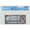 Image 1 : Bank of Canada; 5 dollars 1954 BC-39b Beattie Rasminsky K/S8728569 CCCS UNC-64.