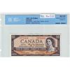Image 1 : Bank of Canada; 50 dollars 1954 BC-42b Beattie Rasminsky B/H3716434 CCCS AU-50.