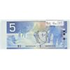 Image 2 : Bank of Canada; 5 dollars 2004 BC-62bA Jenkins Dodge HNR9099670 in Gem UNC-65, insert note with rang