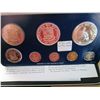 Image 1 : Philippines; 1976 Proof Set minted by Franklin Mint, 8 coins 25 & 50 Piso are silver. With case, sle