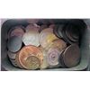 Image 1 : World; lot of 58 coins mainly circulated coins with many in Mint condition including coins that had 