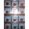 Image 1 : Large cent lot; all coins certified by CCCS except 1899 by ICCS; 1859 VG-8; N9 Medal Rep 9 Variation