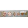 Image 1 : RCM Lot; 1960 Year set in Canada Mint Set hard casing, all PL-63 to PL-66.