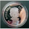 Image 2 : 20 dollars 2007 Sterling Silver Crystal Snowflake iridescent in case of origin with COA, mintage of 
