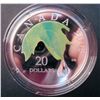 Image 1 : RCM Lot; 2008 20 Dollars, Crystal Raindrop.