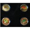Image 2 : RCM Gold; 2010 Maple Leaf Four Seasons Proof Painted, 14k gold each coin is ,225 Troy ounce for a to