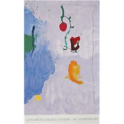 Helen Frankenthaler, Live from Lincoln Center, 20th Year, Lithograph Poster