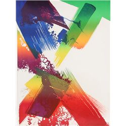 Paul Jenkins, Abstract Lithograph