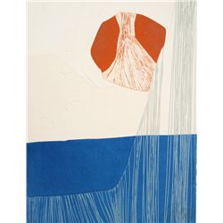 Gilou Brillant, Abstract Aquatint Etching with Carborundum