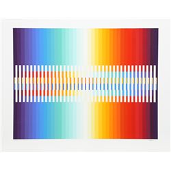 Yaacov Agam, Op-Art Geometric Serigraph