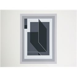 Josef Albers, Geometric Op-Art Formulation Articulation, Silkscreen