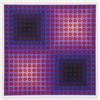 Image 1 : Victor Vasarely, untitled from Permutations, Serigraph