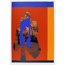 Menashe Kadishman, Tree in Tree (Oranges), Serigraph