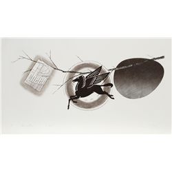 James Rosenquist, Spring Cheer (2nd State), Intaglio Aquatint Etching